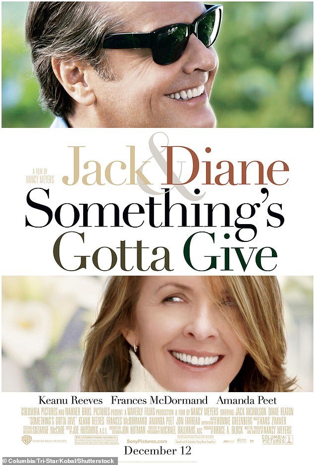 Jack and Diane Keaton on the poster for Something's Gotta Give in 2003