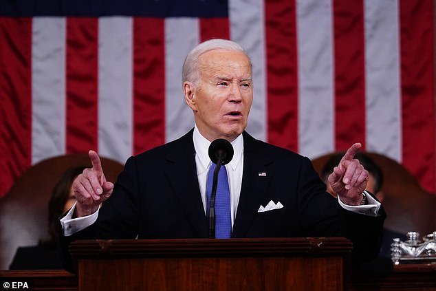 Biden gave a high-stakes State of the Union address where he went after his 'predecessor' but never mentioned Trump by name