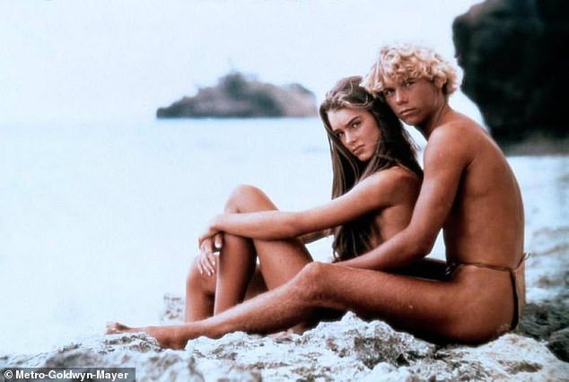 At 14, she began filming the leering teen romance Blue Lagoon – in which her character often stripped naked and had sex with her fellow castaway, played by Christopher Atkins, then 18