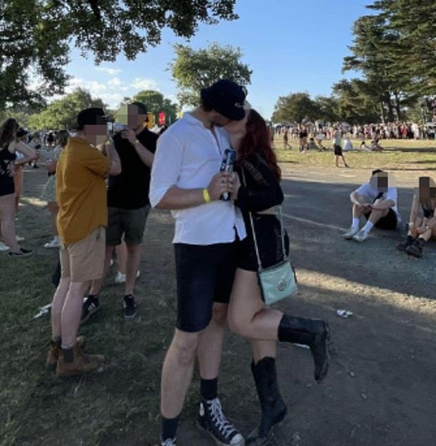 Photos on social media show the couple traveling around Australia and enjoying festivals together