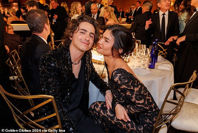 The KUWTK alum is currently dating Academy Award nominee Timothee Chalamet, 28;  the couple seen in January
