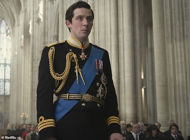 O'Connor previously played Prince Charles in the hit Netflix royal drama series The Crown