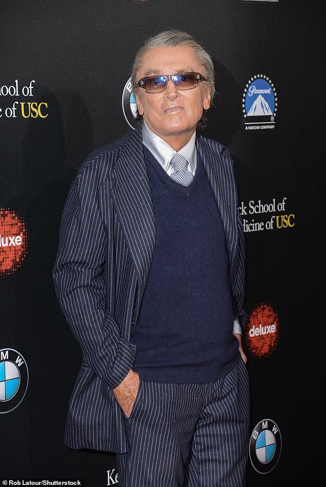 She claimed the producer in question was Robert Evans, who died in 2019 (photo in 2014)