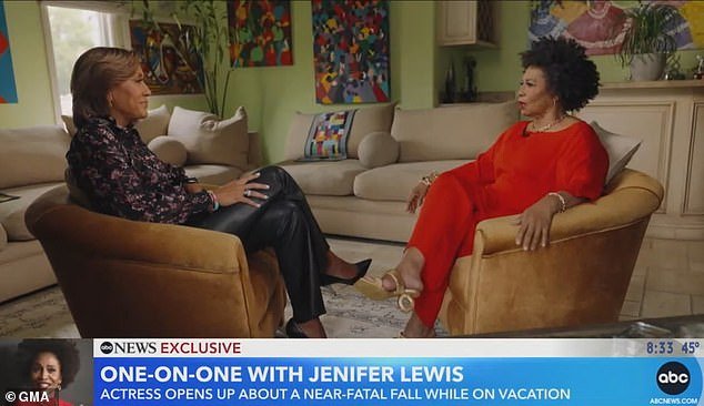 The 67-year-old spoke exclusively about the terrifying experience with Good Morning America host Robin Roberts