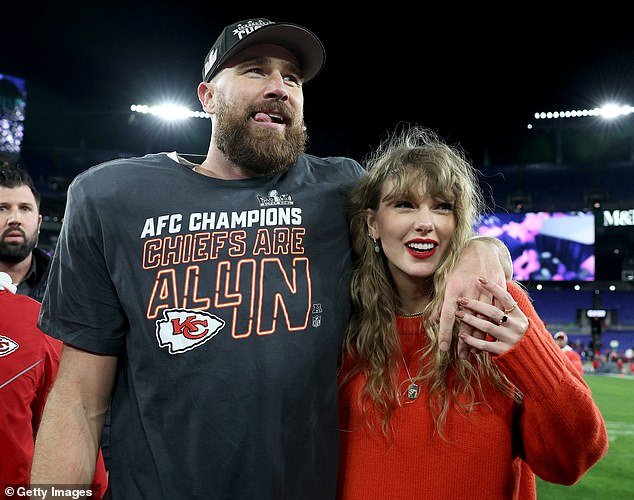 Their relationship started at a busy time in their careers, but NFL star Travis is now on an extended break before returning to training with the Kansas City Chiefs in July.