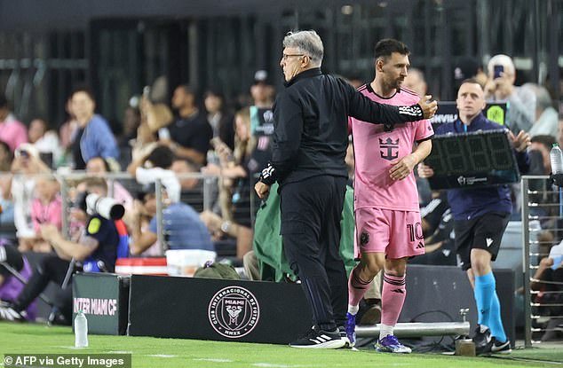 The Argentine superstar sparked fear among fans when he was substituted after just 50 minutes