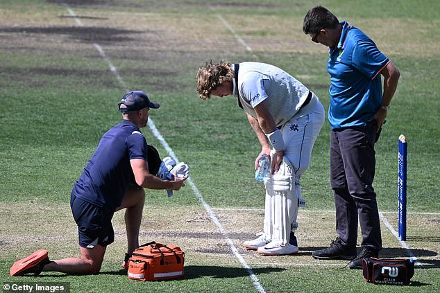 The 26-year-old suffered another concussion during a recent Sheffield Shield match