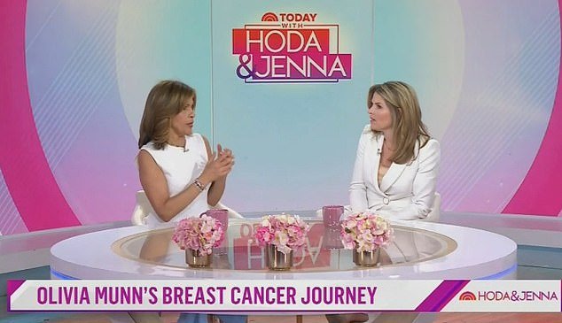 Hoda told her Today co-host Jenna Bush Hager that it must have been a 