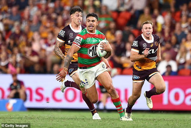 Mitchell scored the 100th try of his NRL career but it proved in vain as Brisbane won 28-18
