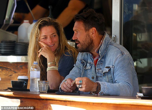 Tim Tregoning was spotted with a mystery woman in Avalon on Friday following the departure of his ex-wife Claire from PE Nation