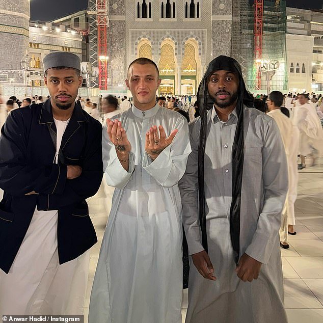 'Umrah with my real brothers!!!  Will under God.  Eternally grateful for these moments.  Back home now,” he captioned the photos