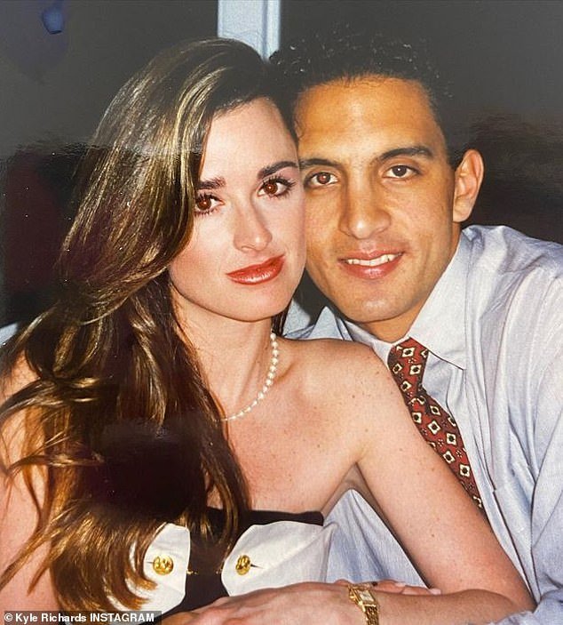 Kyle and Mauricio, seen here in 1998, have yet to file for divorce since splitting eight months ago