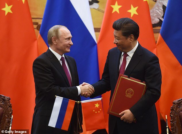 The trip would be Putin's 20th to China since he took power, with his first visit in 2000. The leaders are pictured together in 2016