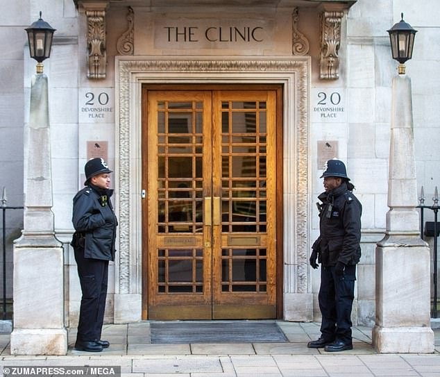 The London clinic declined to comment on the claims, but told the newspaper that it firmly believes 