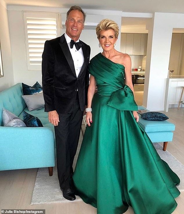 News of Ms Bishop's new romance comes just two years after David Panton reportedly dumped her over dinner in Sydney in July 2022, ending their eight-year relationship