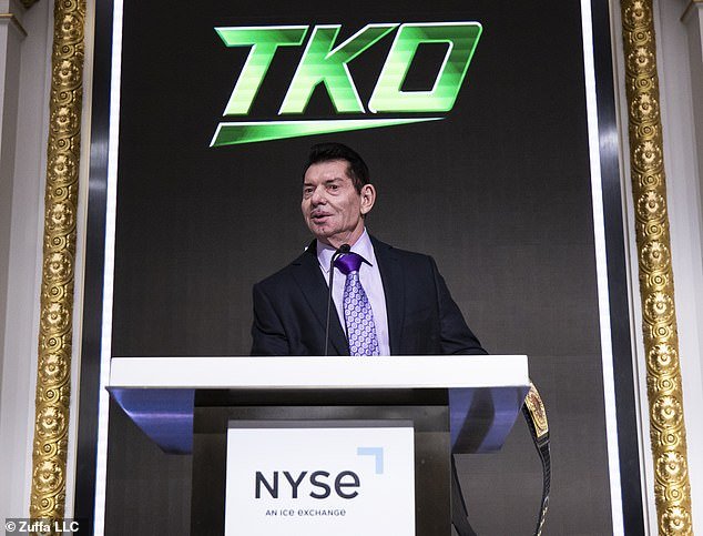 Former WWE chief McMahon resigned from TKO following sex trafficking allegations