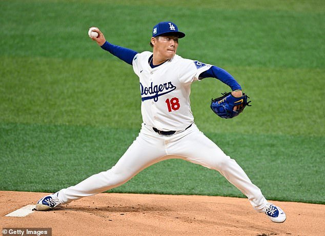 Yamamoto allowed five runs on four hits and a walk in just one inning before being pulled