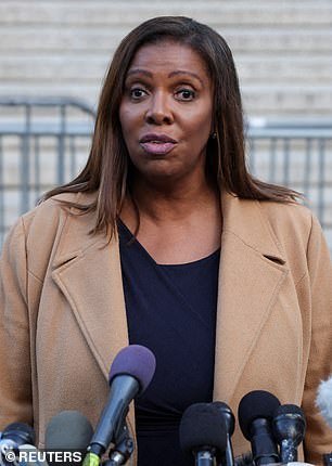 New York AG Letitia James opposes bond cancellation as Trump appeals
