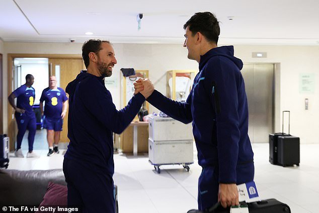 Maguire praised Southgate for showing 'great confidence' in him during his England career