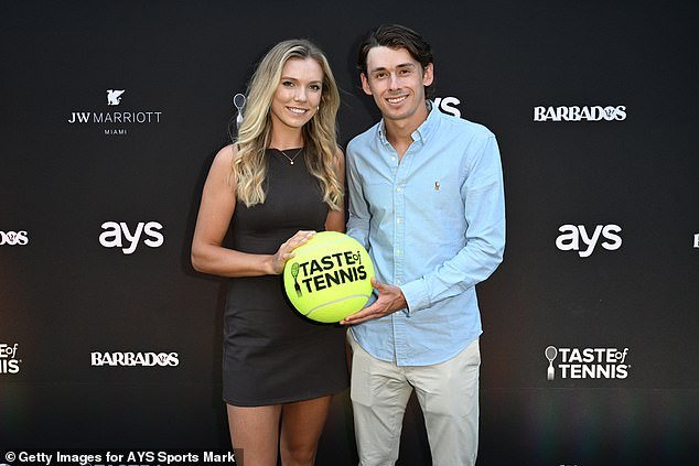 The pair have both tasted success on the WTA and ATP Tours this season, with Boulter winning in San Diego and De Minaur winning in Acapulco