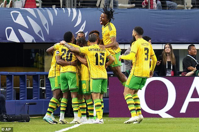 Jamaica took a shock lead after just 30 seconds through Gregory Leigh after poor defending