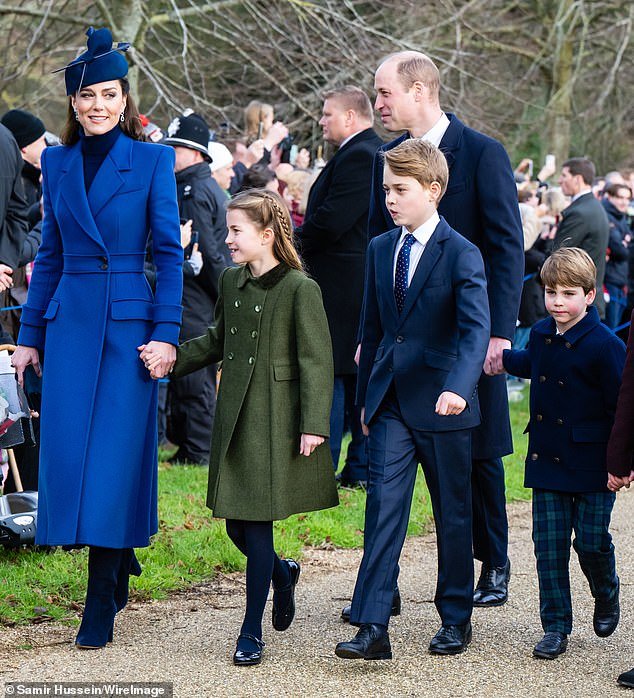 The Princess of Wales was spotted attending church in Sandringham on Christmas Day last year