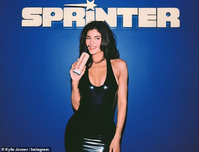 Earlier this month it was revealed that Kylie would be entering the alcoholic drinks market with Sprinter