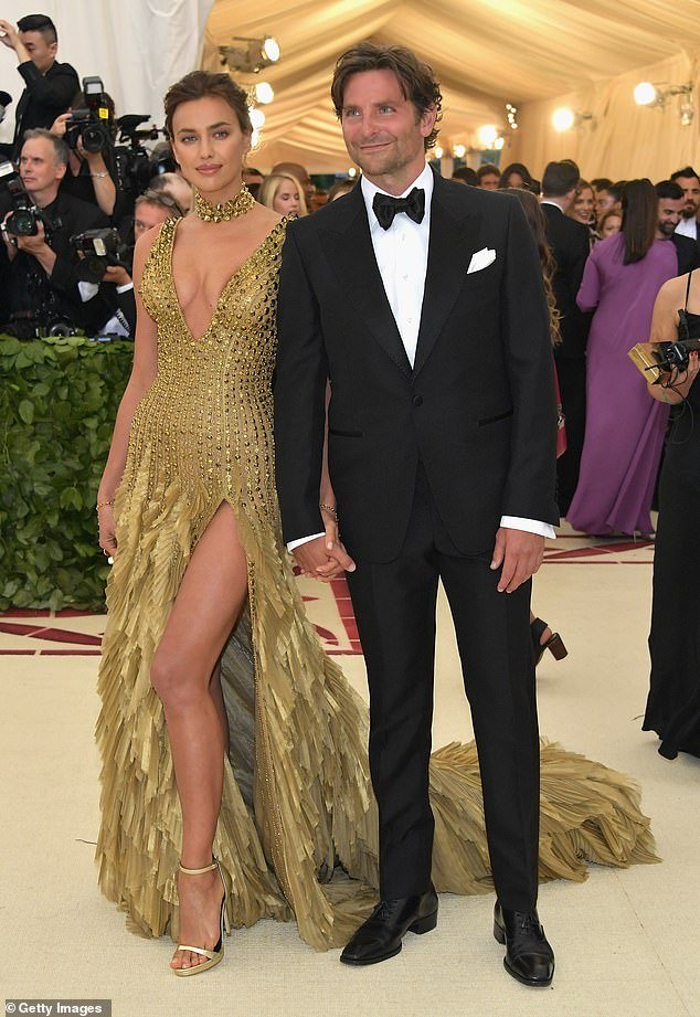 Bradley and Gigi were introduced by his former partner and the mother of his daughter, Irina Shayk;  Irina and Bradley pictured in 2018