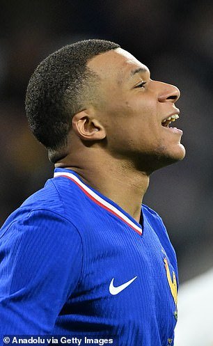 Kylian Mbappe failed to stage a late comeback from booed France