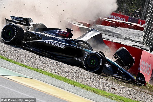 The British star and his Spanish rival are being investigated by stewards over the incident, with suspicion that Russell may have been given a braking test by the Aston Martin ace