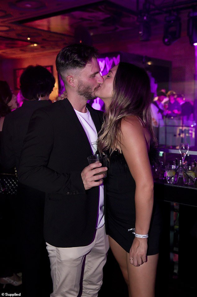 At one point, Ash was seen passionately kissing his beautiful partner, confirming he is now dating again after things didn't work out with Madeleine on MAFS