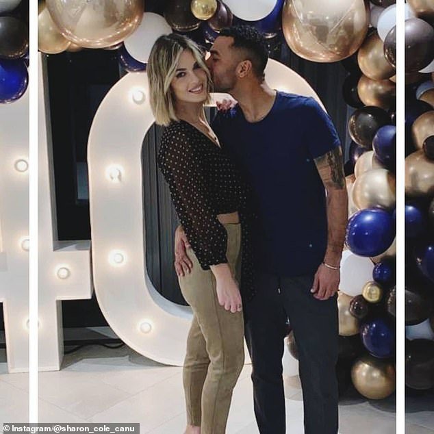 Ashley Cole's wife Sharon Canu led the tribute to her husband after the announcement