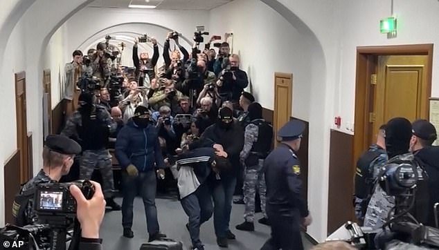 A court in Moscow has ruled on the pre-trial detention of the first two suspects in the attack on a concert hall