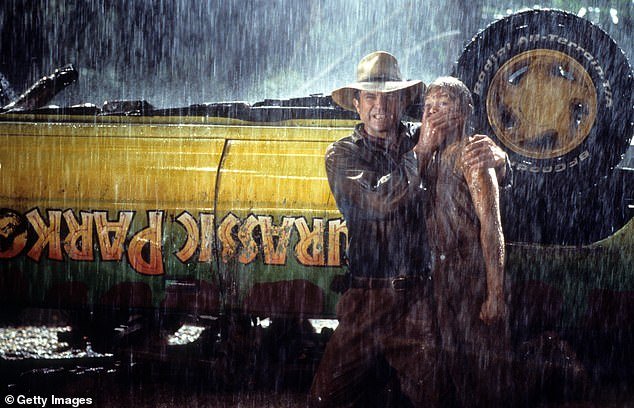 A new Jurassic World movie is in the works from Jurassic Park screenwriter David Koepp (pictured Sam Neill and Ariana Richards in 1993's Jurassic Park)