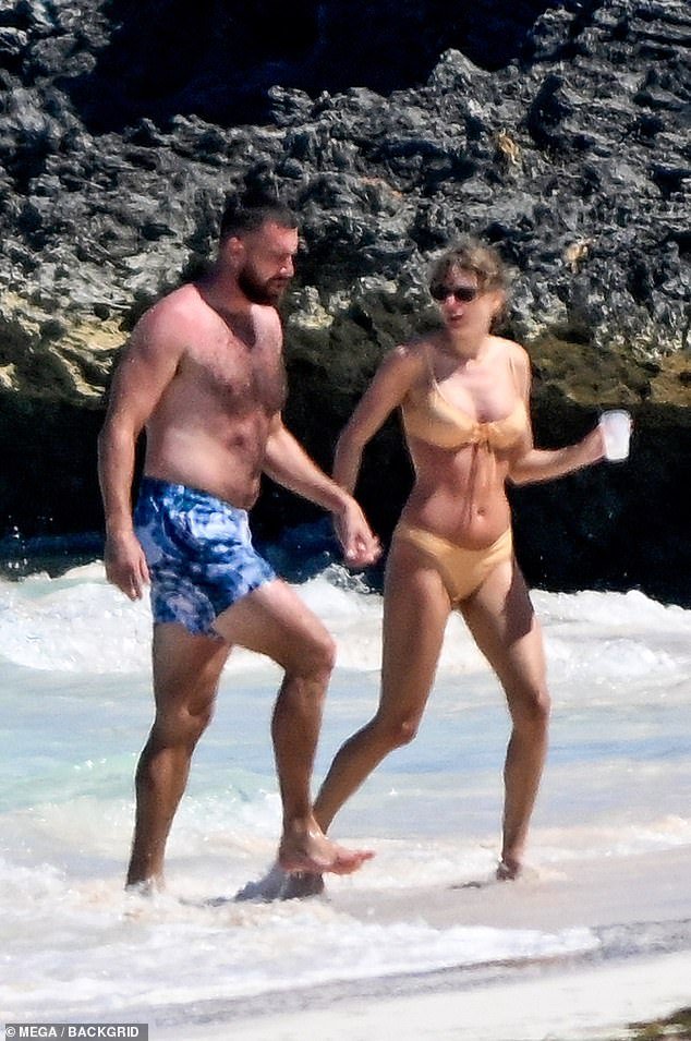Taylor and Travis enjoyed their vacation at the beautiful villa in the Bahamas