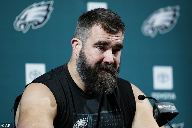 Kelce, 36, decided to bring the curtain down on his legendary football career earlier this month