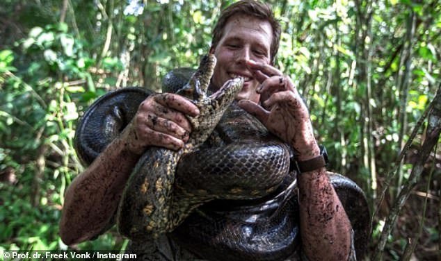 Dutch researcher Freek Vonk, who helped discover the snake, said he was 