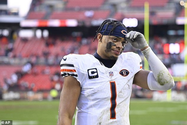 Justin Fields was the Bears' starting quarterback, but was recently traded to the Steelers