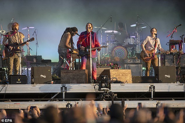 Canadian indie rock band Arcade Fire (photo) was also scheduled to perform