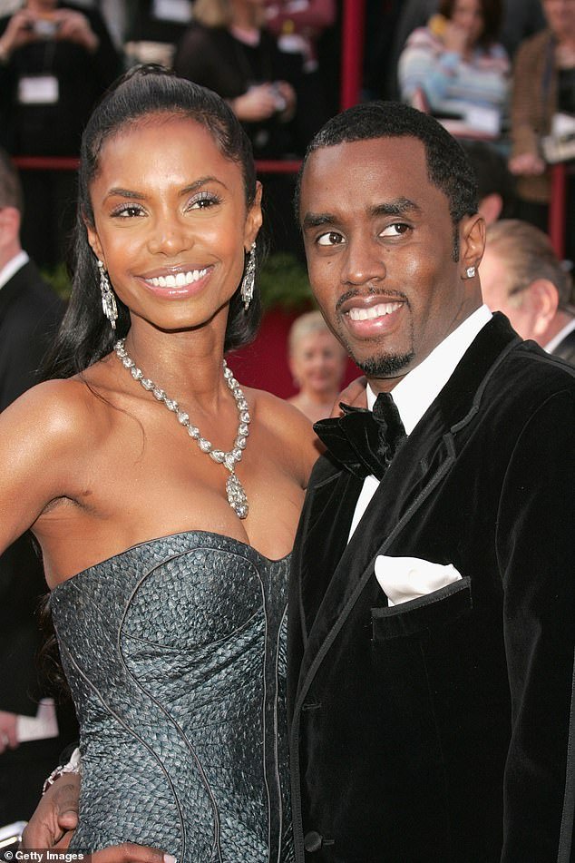 Kim Porter and Diddy dated for several years before finally calling it quits for good in 2017 (pictured in 2005)