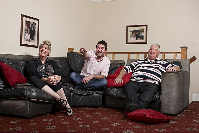 The TV personality, from Clacton-on-Sea, Essex, shot to fame in the second series of Gogglebox with his mother Linda McGarry and stepfather Pete in 2013.