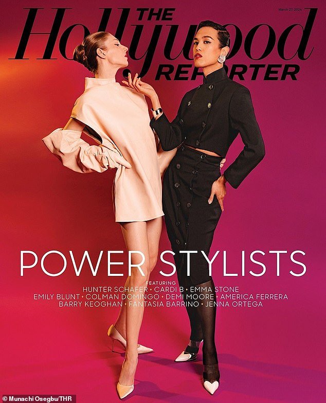 The latest cover featured stylist Dara Allen with her client Hunter Schafer.