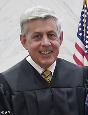 The First Son's lawyers tried to convince LA federal judge Mark Scarsi (pictured) to dismiss his tax crimes in nine cases
