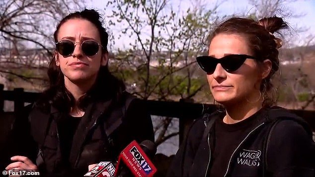 Anna Clendening, a musician, and Brandy Baenen, an artist, are both true crime enthusiasts who are passionate about bringing Strain home.  The live stream aired just as they found Strain's map along the riverbank