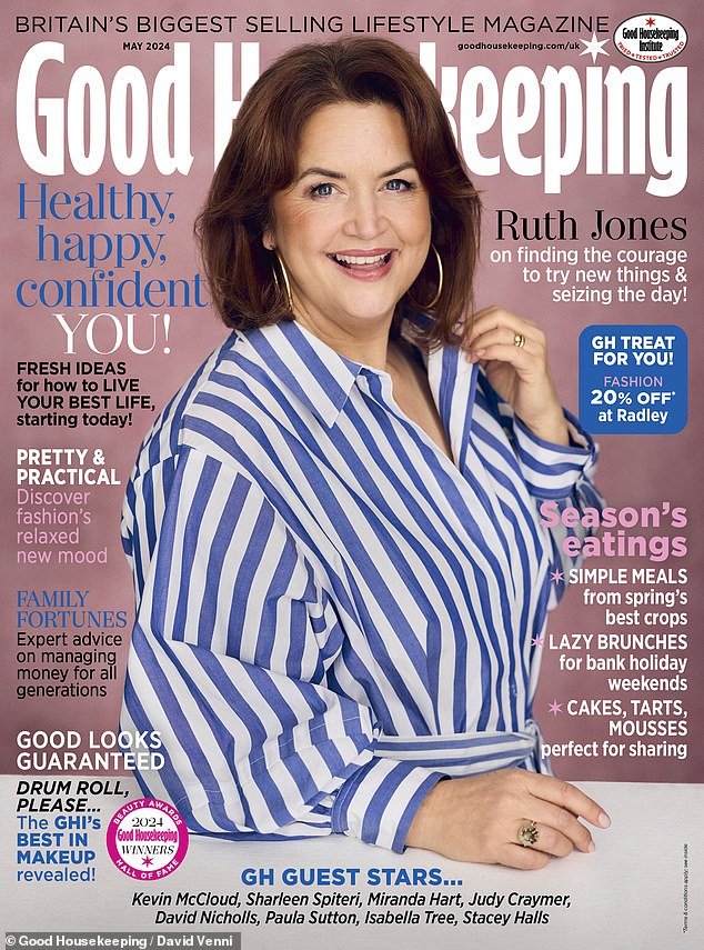 Read the full interview in the May issue of Good Housekeeping, on sale March 28