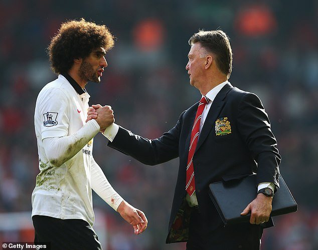 Fellaini enjoyed a much more fruitful relationship with Louis Van Gaal over the next two seasons
