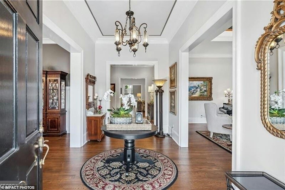 The Zillow listing reads: “From the moment you pass the gated entrance, you feel a sense of wonder and connection.”