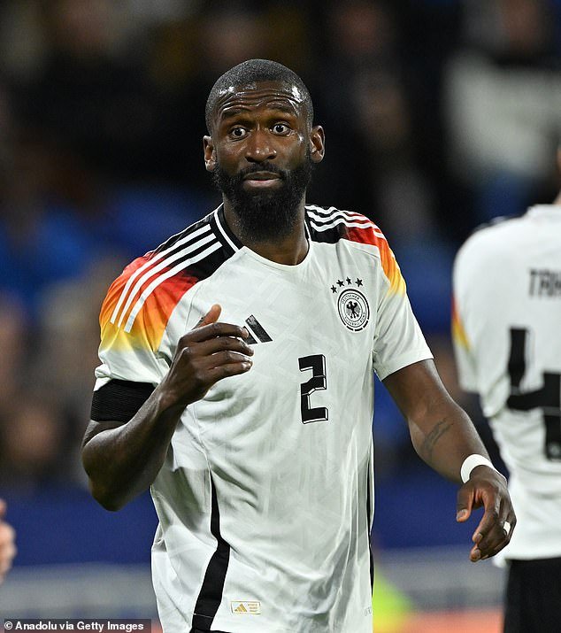 Rudiger played the full 90 minutes of the German victories against France and the Netherlands