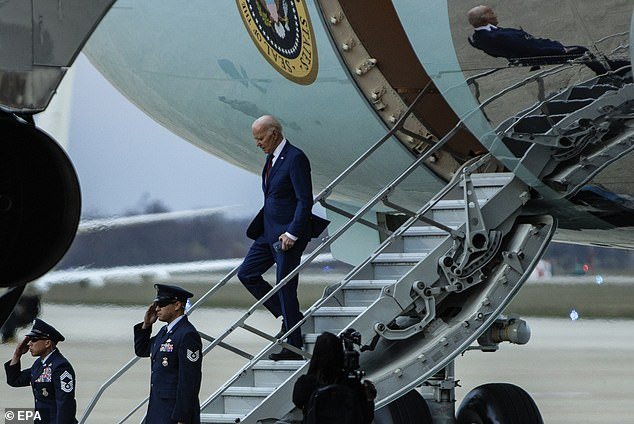 Biden has ramped up travel this month.  On Tuesday, he was in the crucial state of North Carolina when he and Vice President Kamala Harris discussed their health care plans