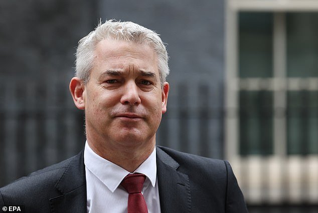 In 2000, the government introduced the two-week waiting period for cancer treatment to clear a backlog.  But last October, then health secretary Steve Barclay, pictured, announced he would scrap it as it was no longer sustainable.